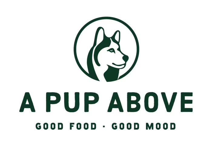 A Pup Above Fresh Food