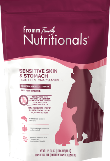 Fromm Nutritionals Sensitive Skin Stomach Salmon Whole Oats 12LB