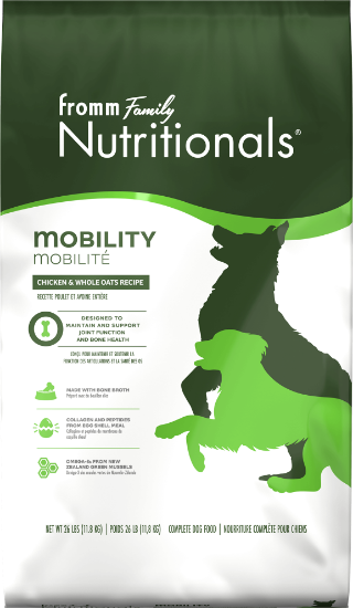 Fromm Dry Nutritionals Mobility Chicken Whole Oats 26LB