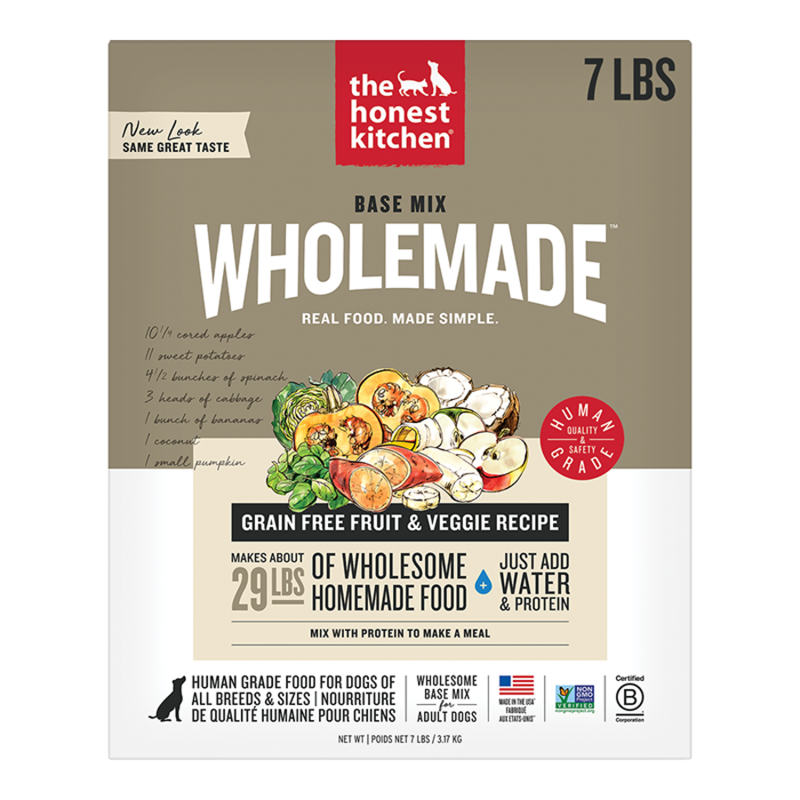Honest Kitchen GF Fruit and Veggie Base Mix 7lb