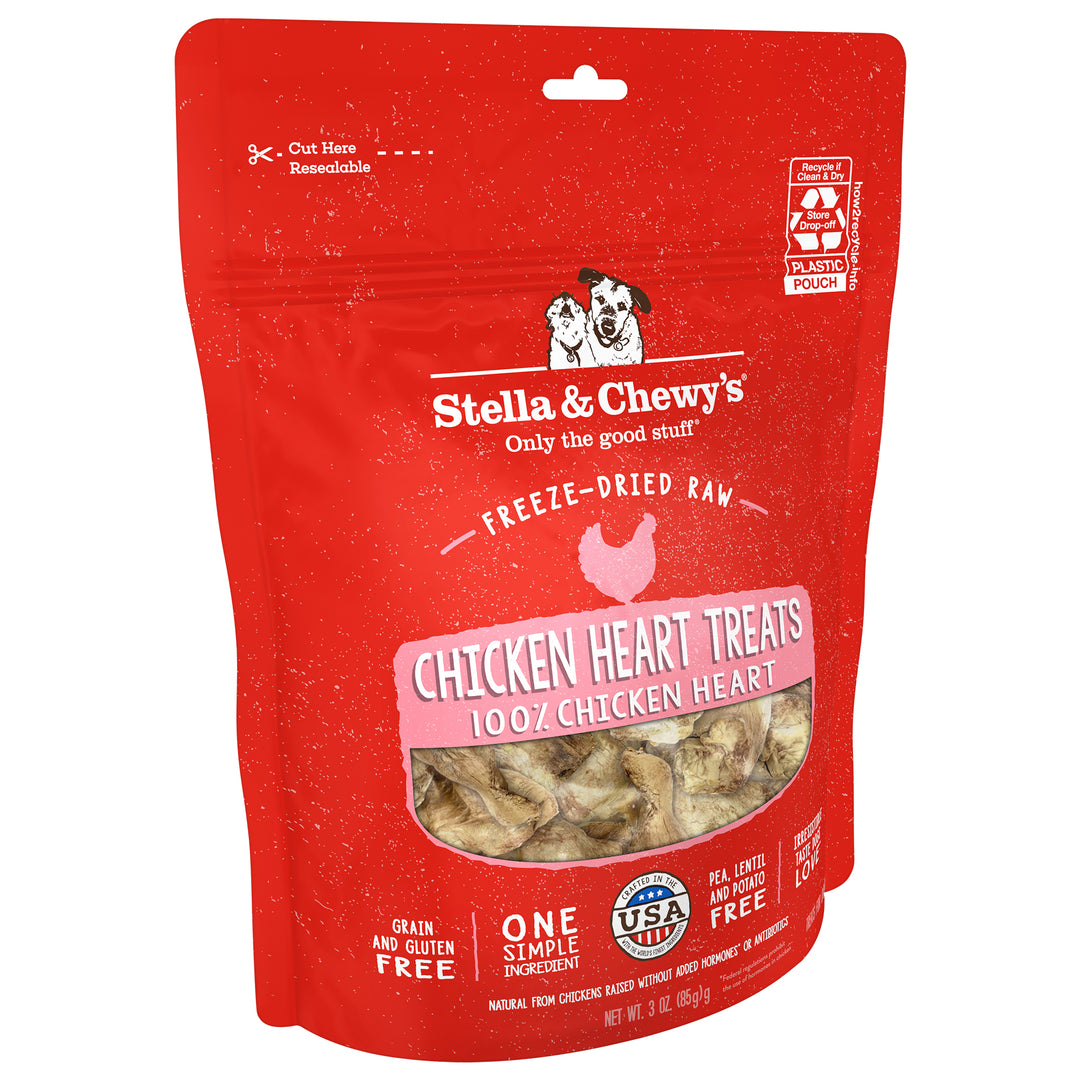 Single Ingredient Treats Chicken Heart - 3 oz