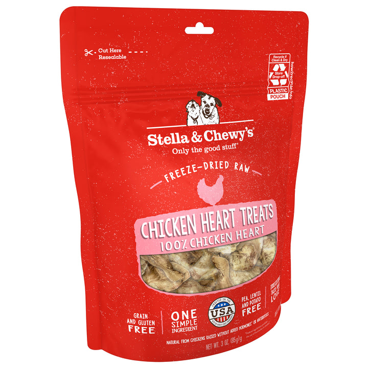Single Ingredient Treats Chicken Heart - 3 oz