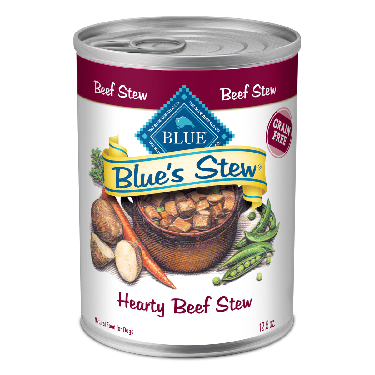 Blue Buffalo Blue's Stew Hearty Beef Stew Grain Free Wet Dog Food