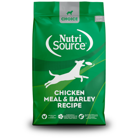 NutriSource Choice Dog Dry Chicken Meal and Barley 5lb