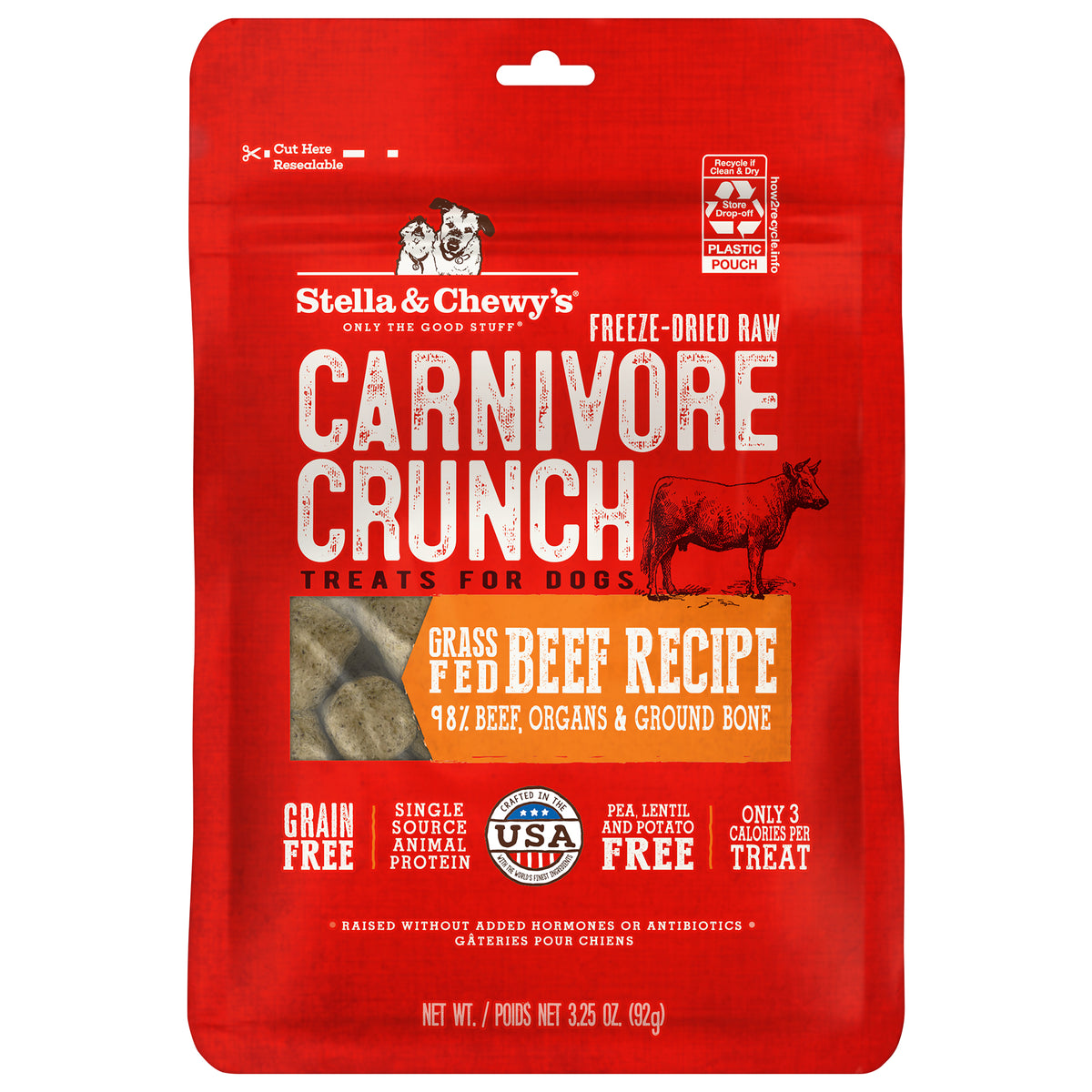 Carnivore Crunch Beef - 3.25 oz