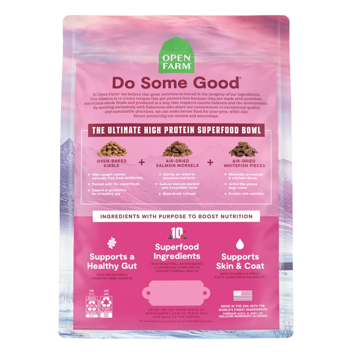 Open Farm Epic Blend Salmon Superfood Dog 3.5LB