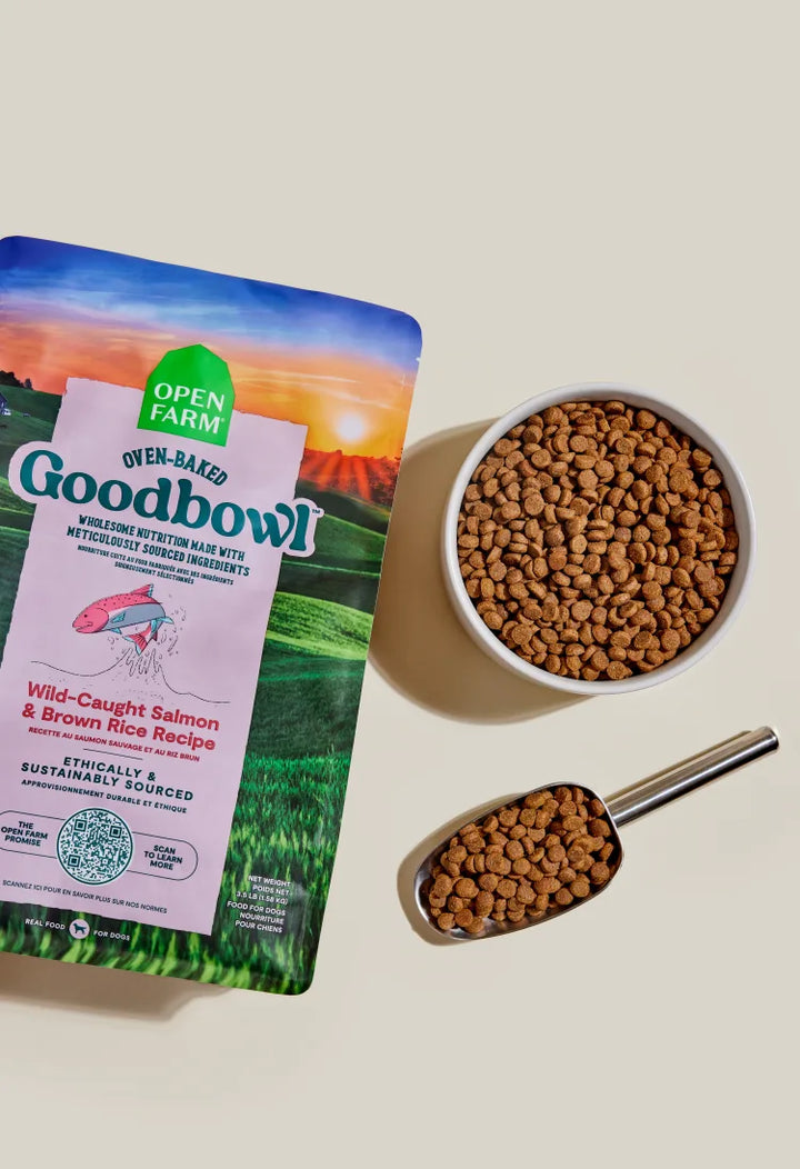 Open Farm Dog Food Goodbowl Salmon Brown Rice 22LB
