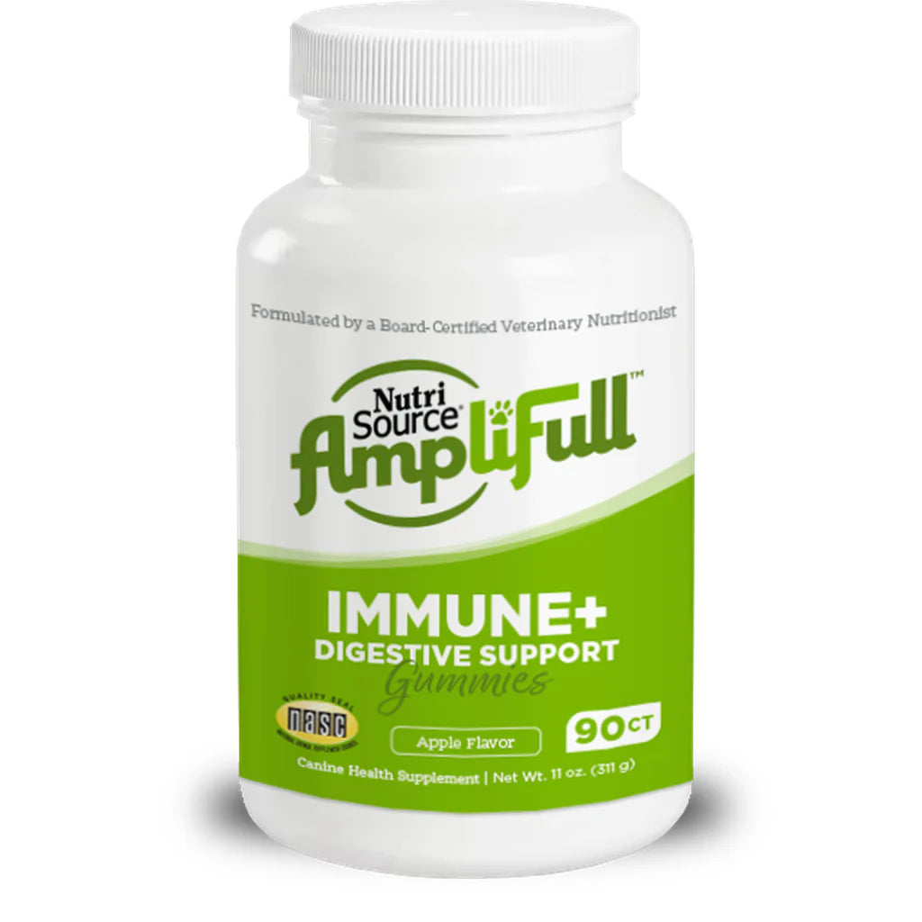NutriSource AmpliFull Immune and Digestive Support Dog Supplements 11 oz