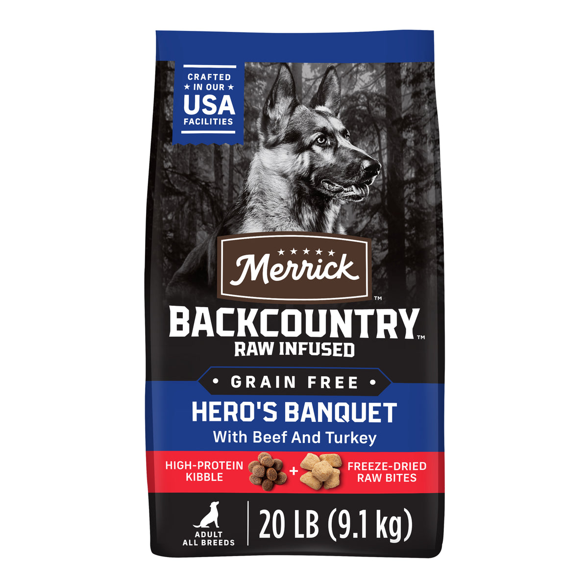 Merrick Backcountry Heros Banquet 20lb