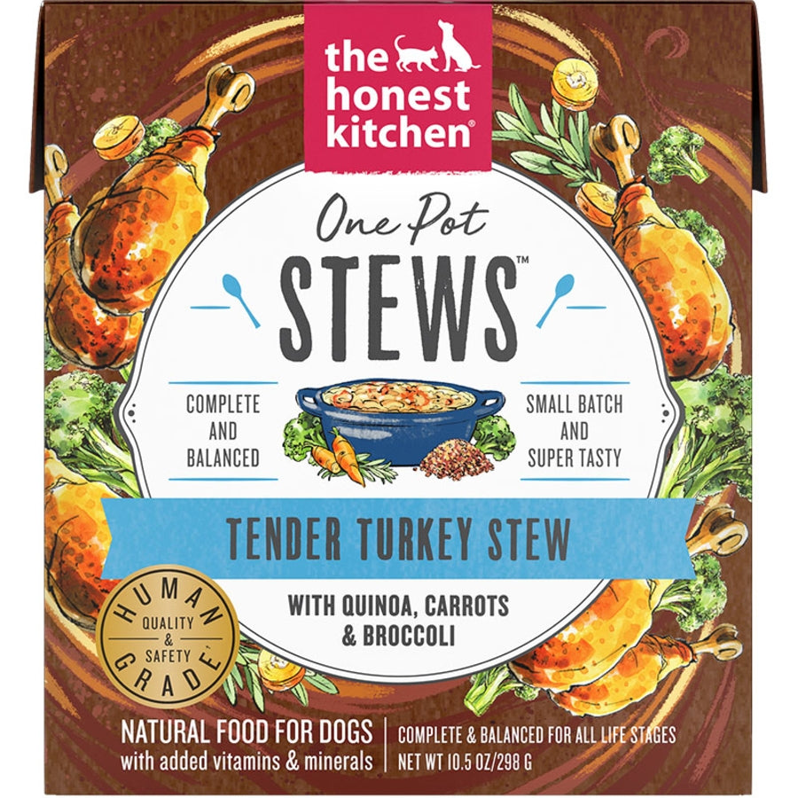 Honest Kitchen Stew Turkey Quinoa Carrot Broccoli 10.5 oz