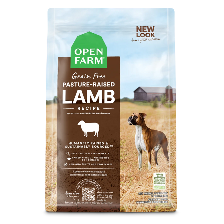 Open Farm Grain Free Pasture Raised Lamb Dog 4 lb