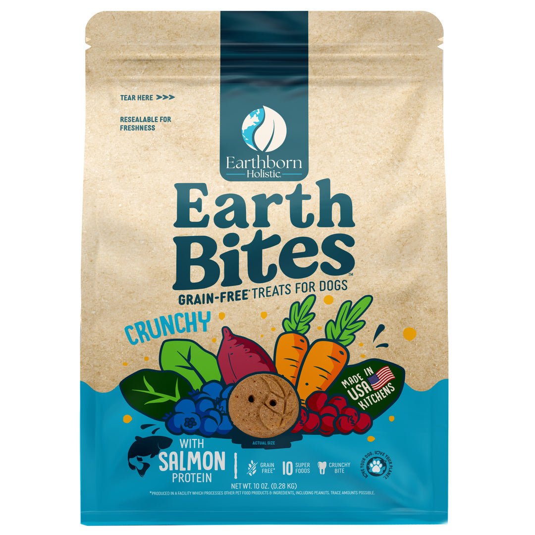 Earthborn Holistic EarthBites Crunchy Salmon &amp; Pumpkin