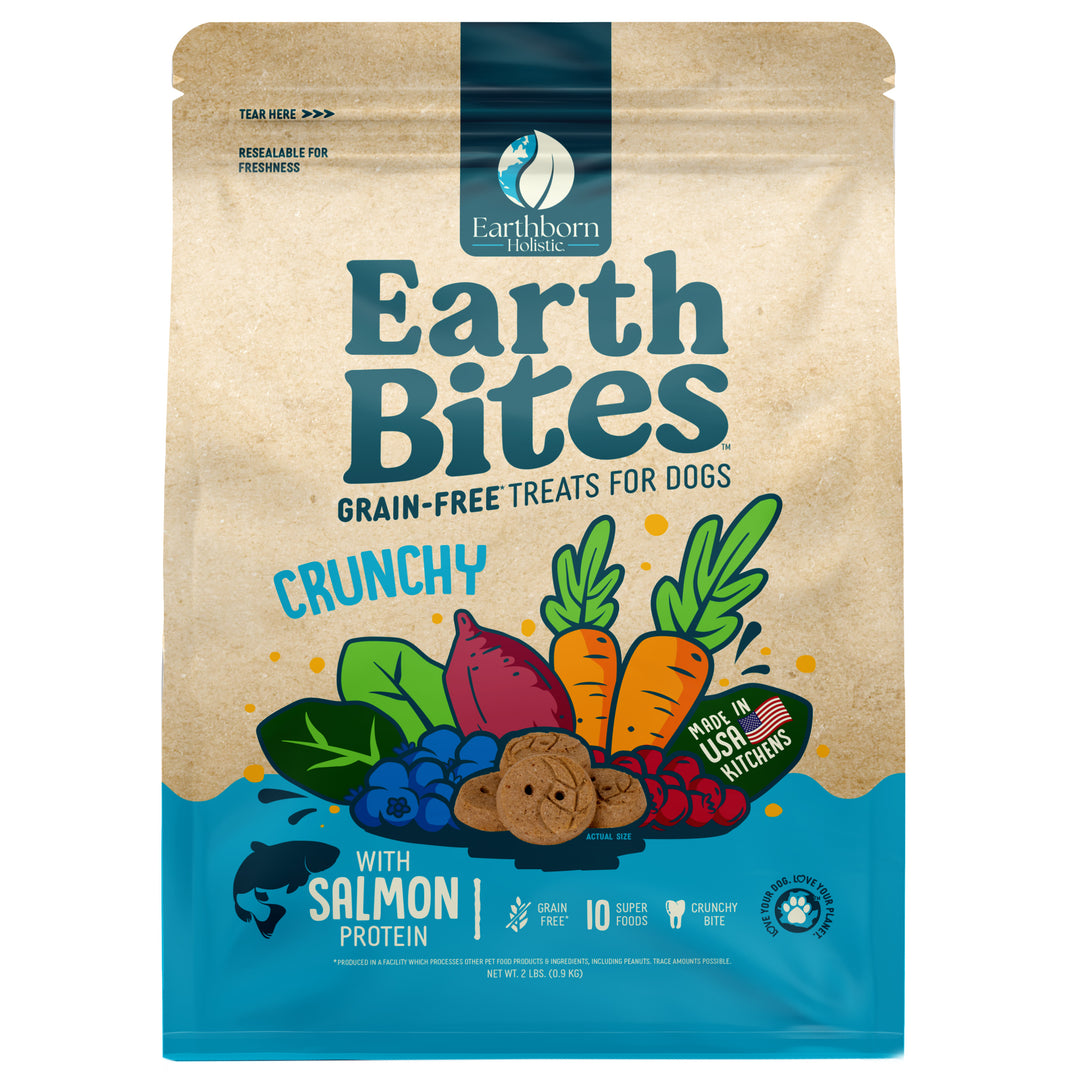 Earthborn Holistic EarthBites Crunchy Salmon &amp; Pumpkin