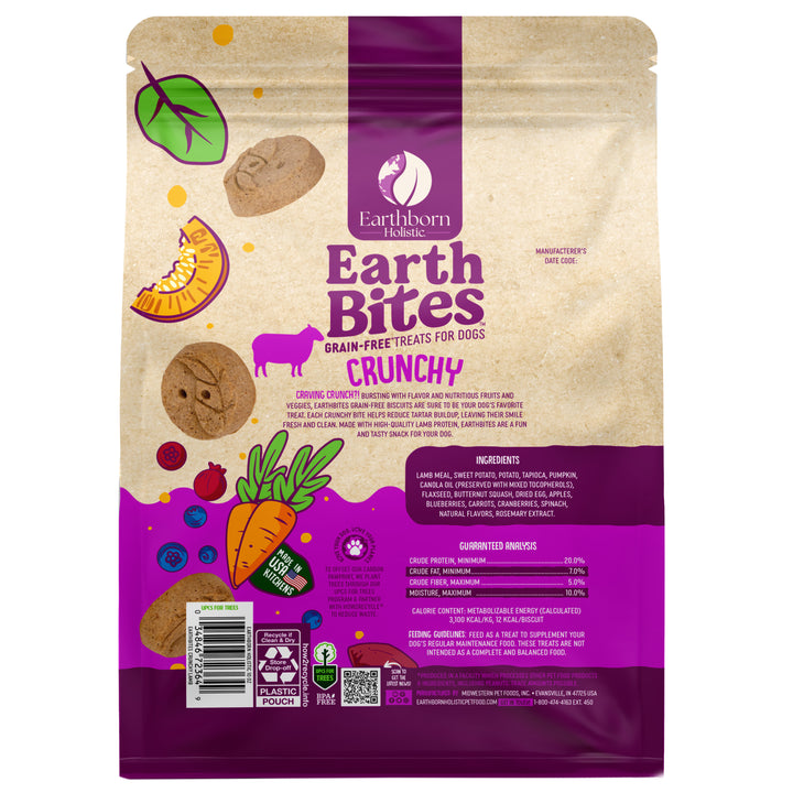 Earthborn Holistic EarthBites Crunchy Lamb &amp; Pumpkin