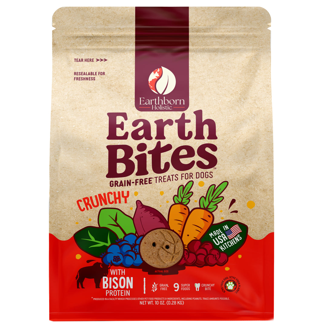 Earthborn Holistic EarthBites Crunchy Bison &amp; Pumpkin