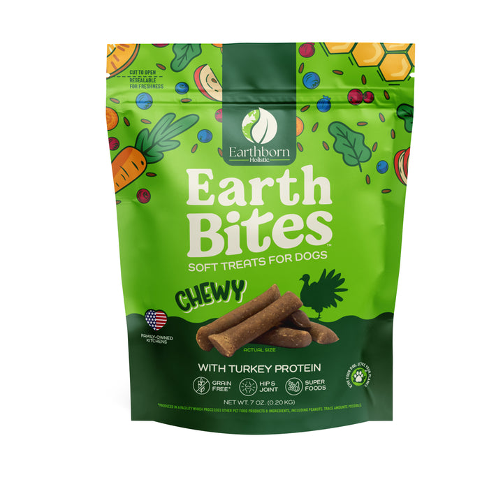 Earthborn Holistic Earthbites Chewy with Turkey Protein