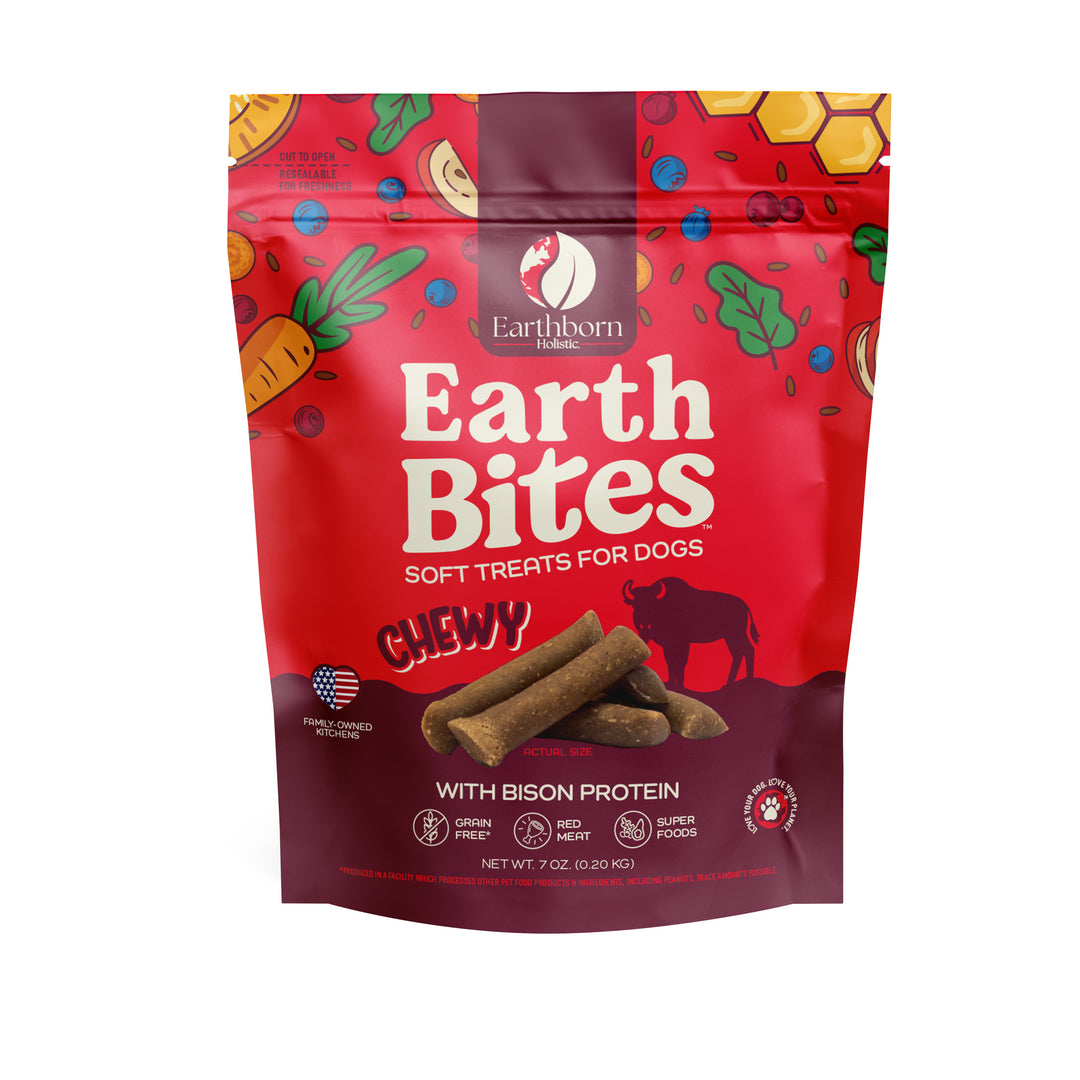 Earthborn Holistic Earthbites Chewy with Bison Protein