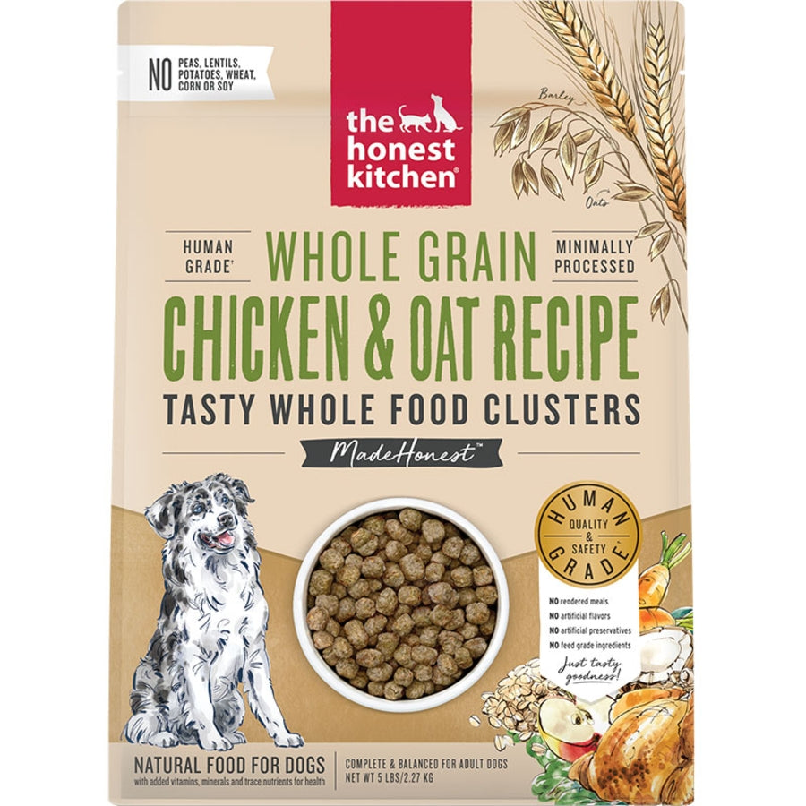 Honest Kitchen Whole Grain Cluster Chicken Dog 5 lb