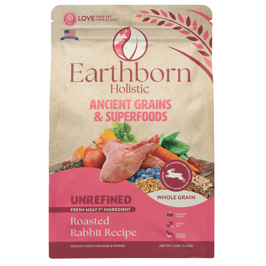 Earthborn Holistic Unrefined Roasted Rabbit Recipe
