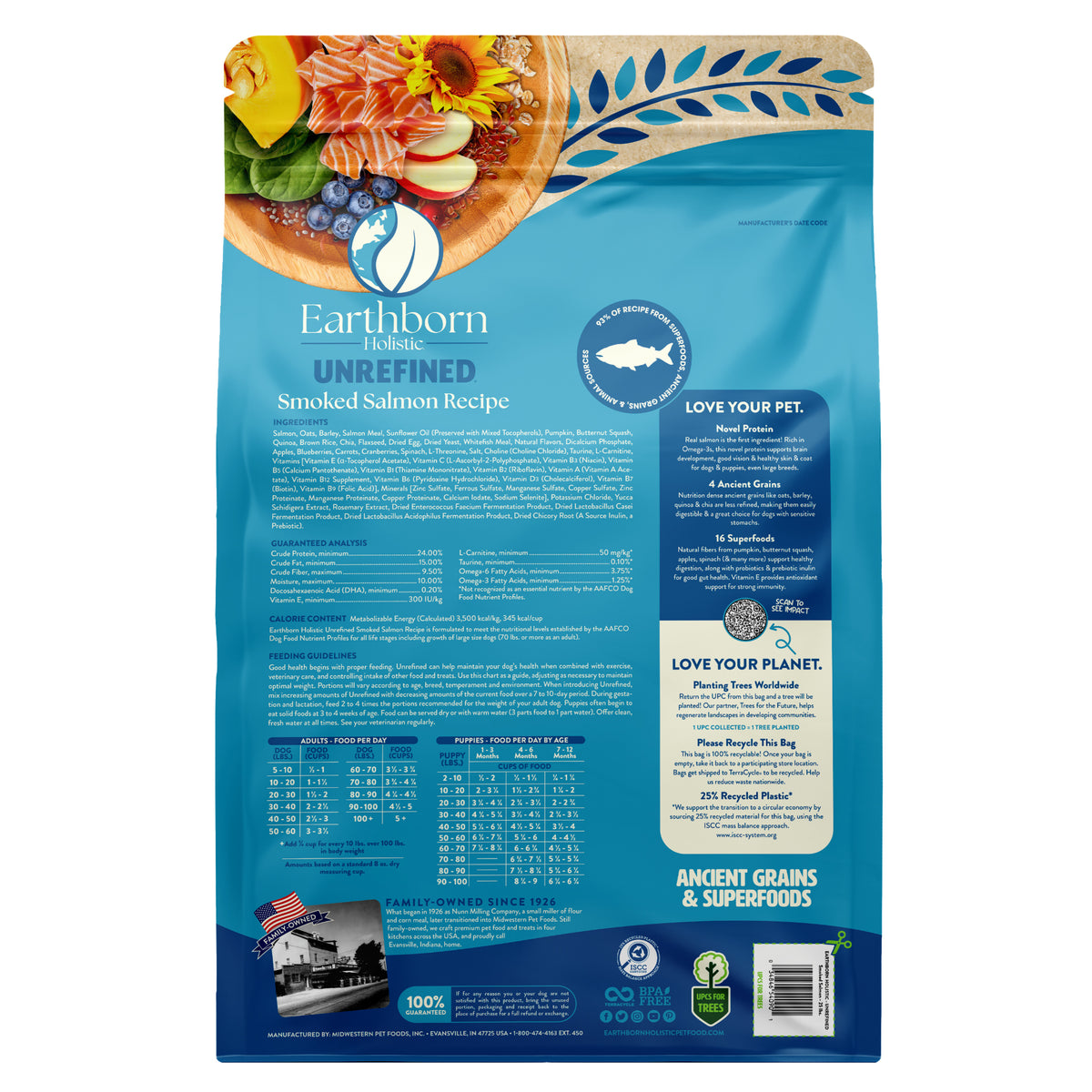 Earthborn Holistic Unrefined Smoked Salmon Recipe