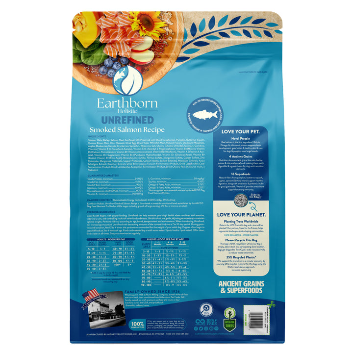 Earthborn Holistic Unrefined Smoked Salmon Recipe