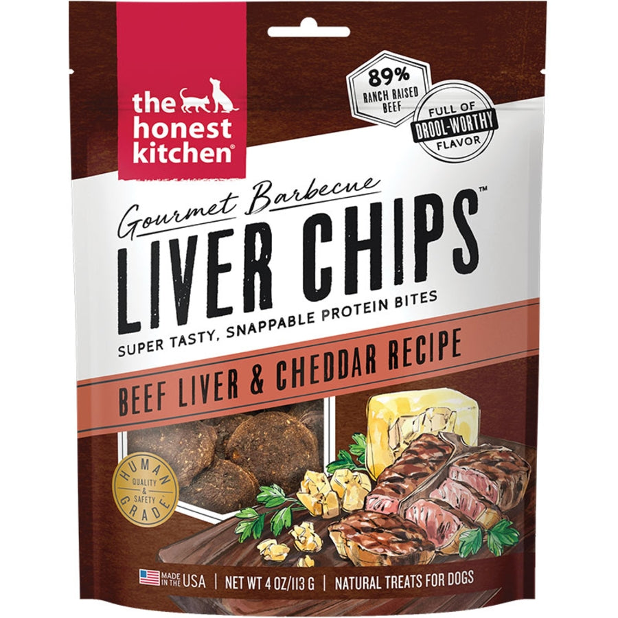 Honest Kitchen Gourmet Barbecue beef Liver Chips