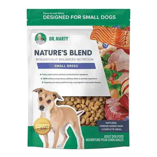 Dr Martys Natures Blend Small Breed Freeze Dried Dog Food 80 oz