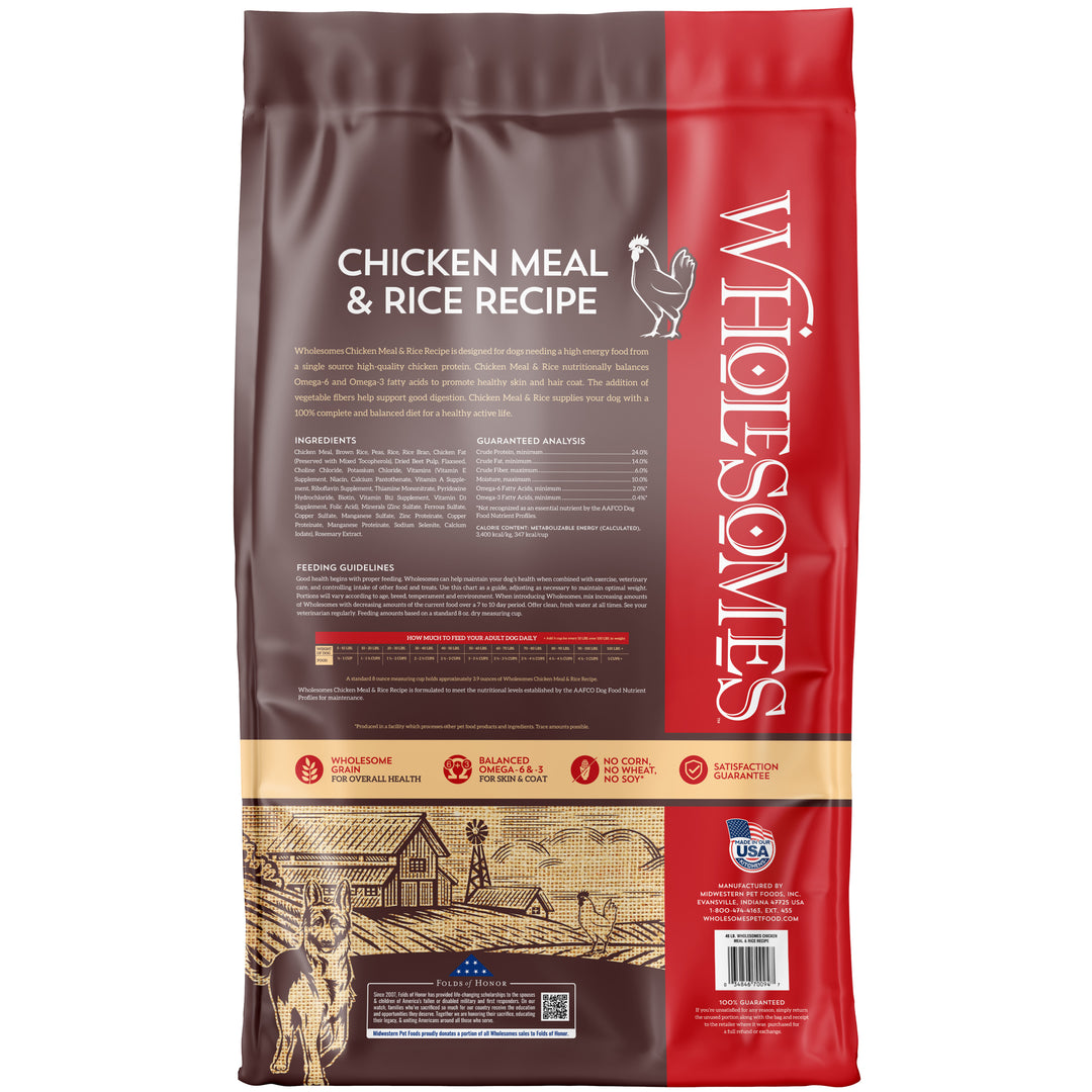 Wholesomes Chicken Meal &amp; Rice