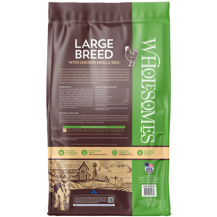 Wholesomes Large Breed