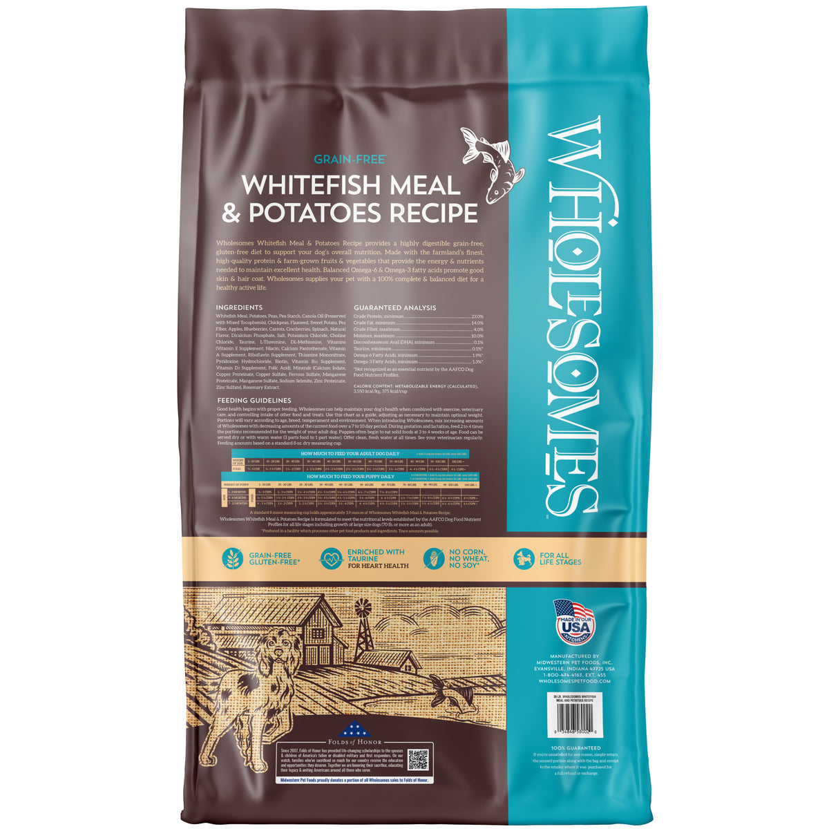 Wholesomes Whitefish Meal & Potatoes