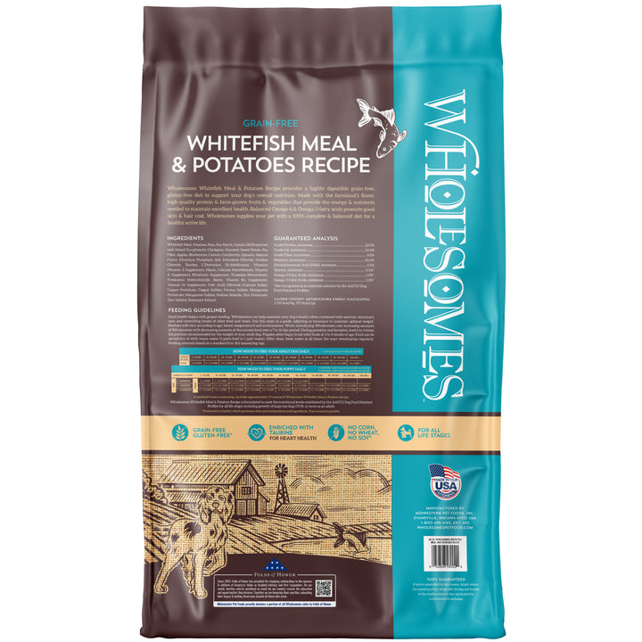 Wholesomes Whitefish Meal &amp; Potatoes