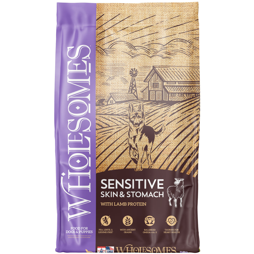 Wholesomes Sensitive Skin &amp; Stomach with Lamb Protein
