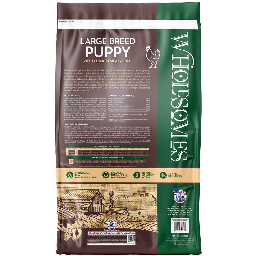 Wholesomes Large Beed Puppy