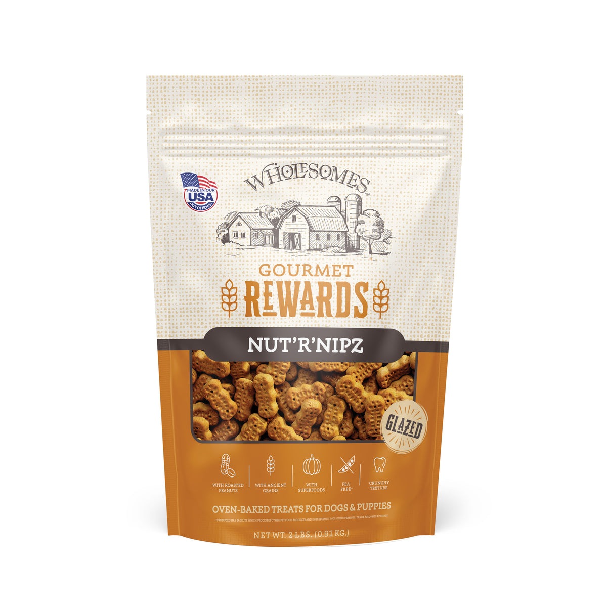 Wholesomes Gourmet Rewards Nut'R'Nipz