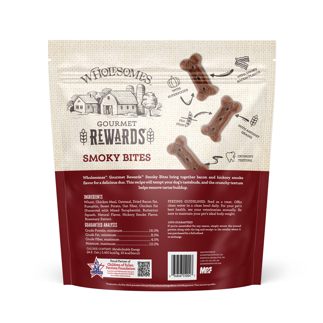 Wholesomes Gourmet Rewards Smoky Bites