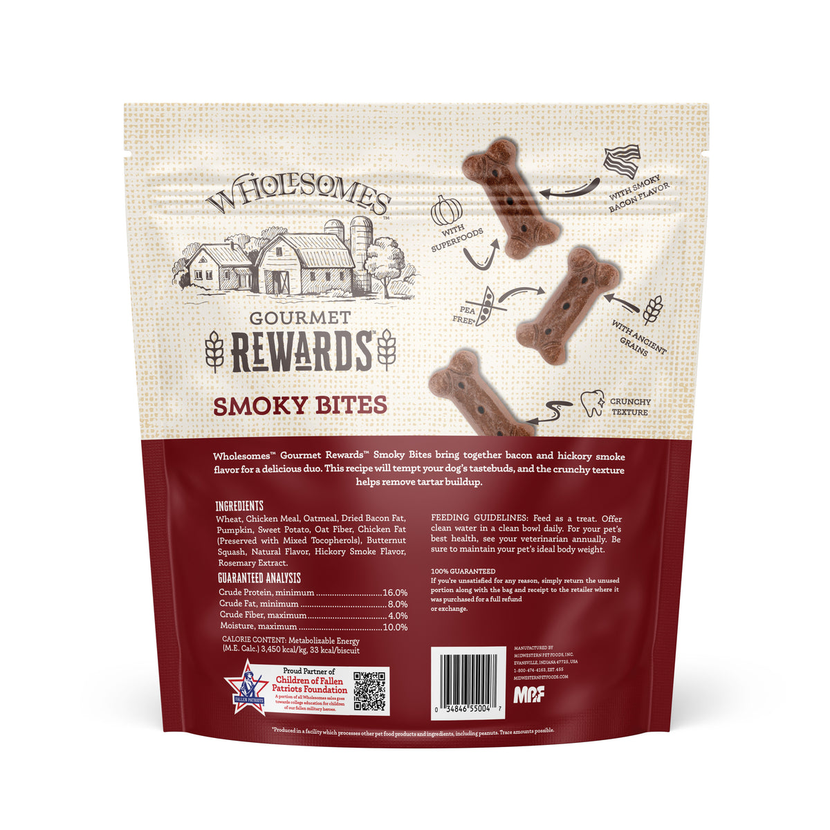 Wholesomes Gourmet Rewards Smoky Bites