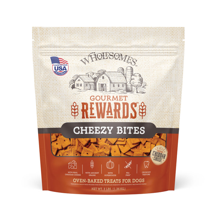 Wholesomes Gourmet Rewards Cheezy Bites
