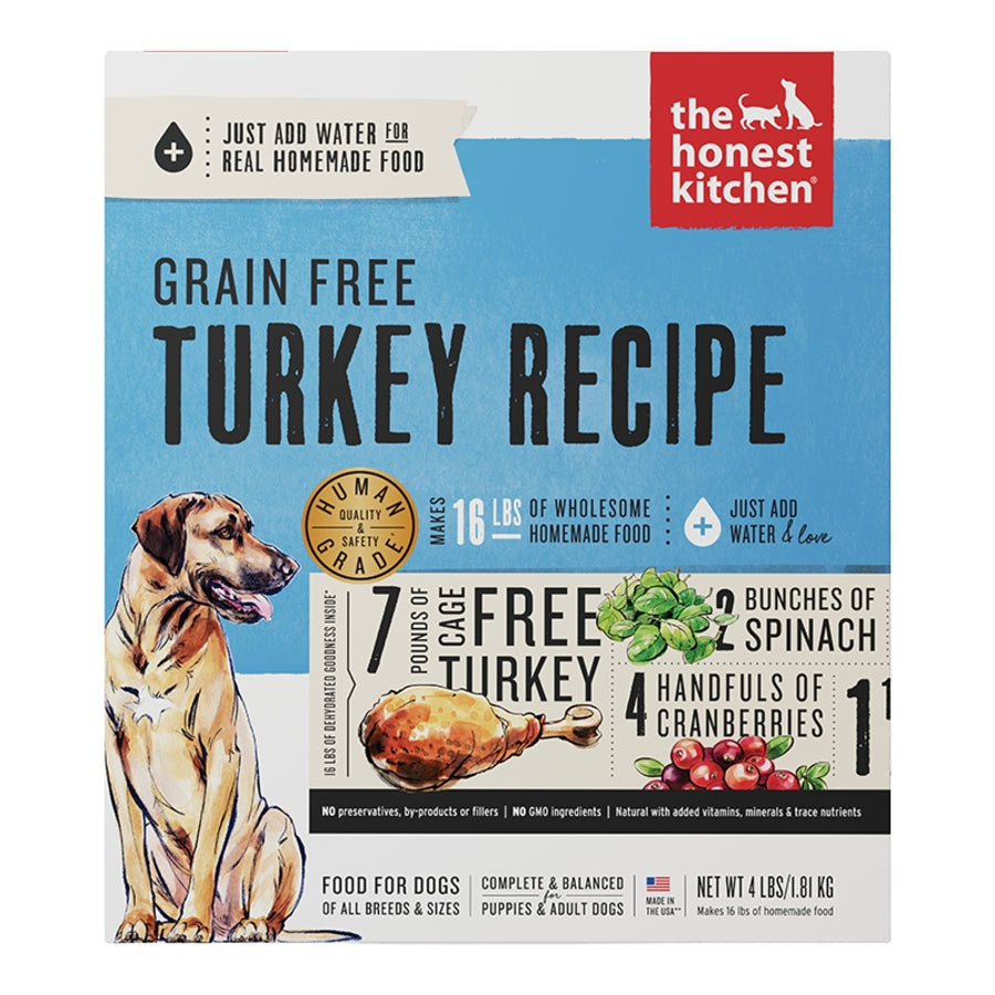 Honest Kitchen Embark Grain Free Turkey Dog Food 4lb