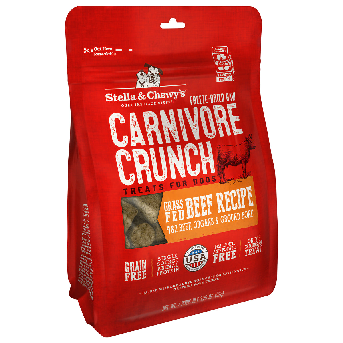 Carnivore Crunch Beef - 3.25 oz