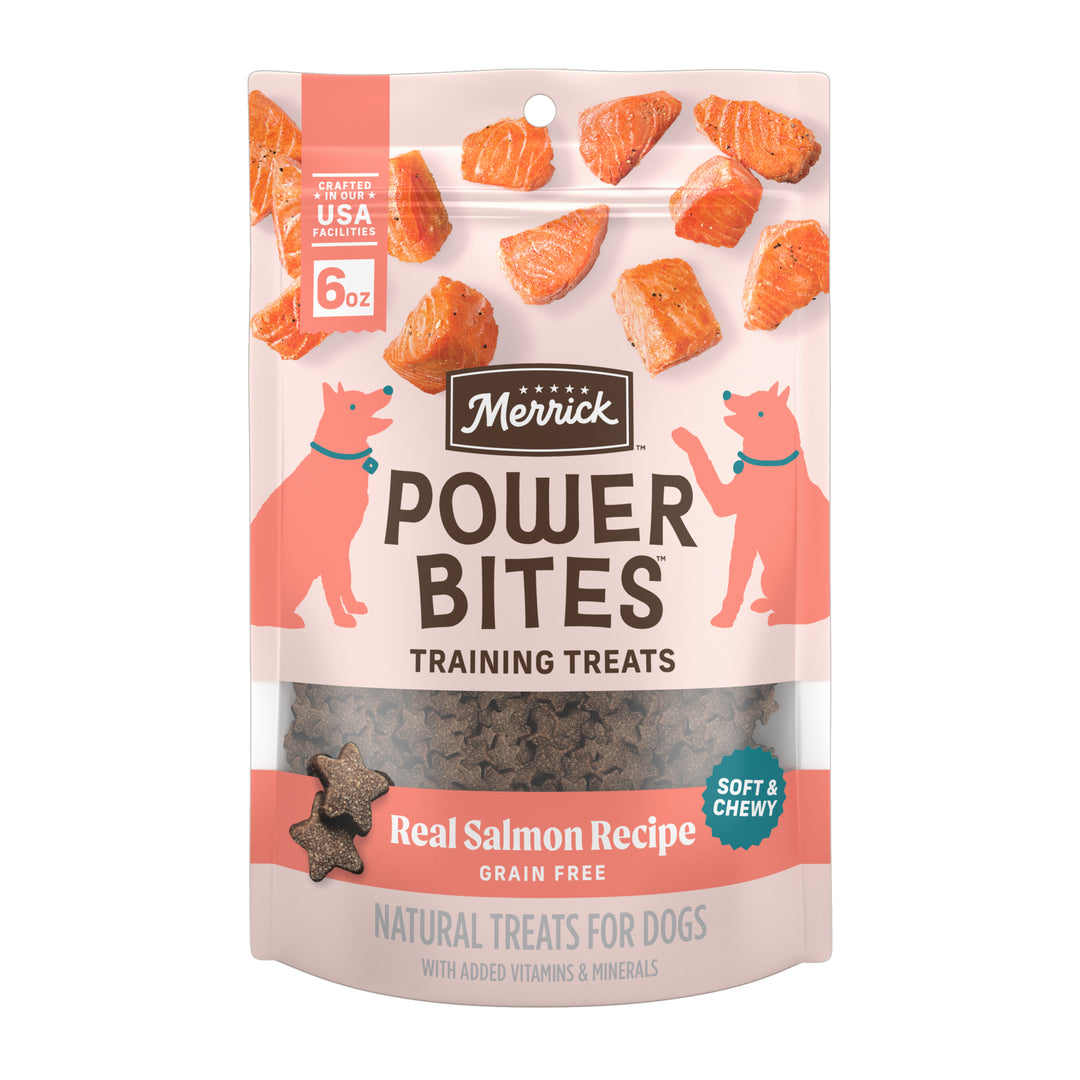 Merrick Power Bites Salmon Treats 6oz