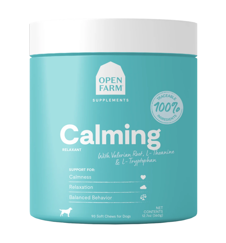 Open Farm Dog Supplement Calming Chews 90 Count