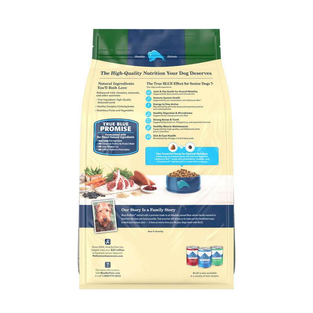 Blue Buffalo Life Protection Lamb and Brown Rice Senior Dog 5 lb