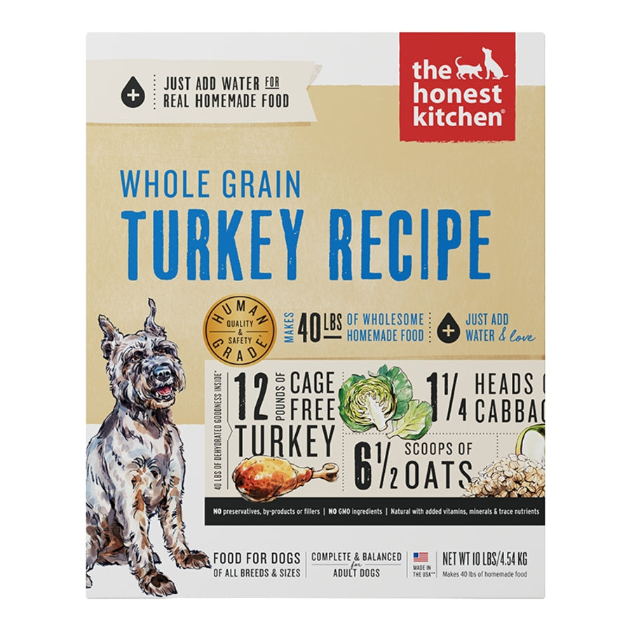 Honest Kitchen Keen Whole Grain Turkey 10lb