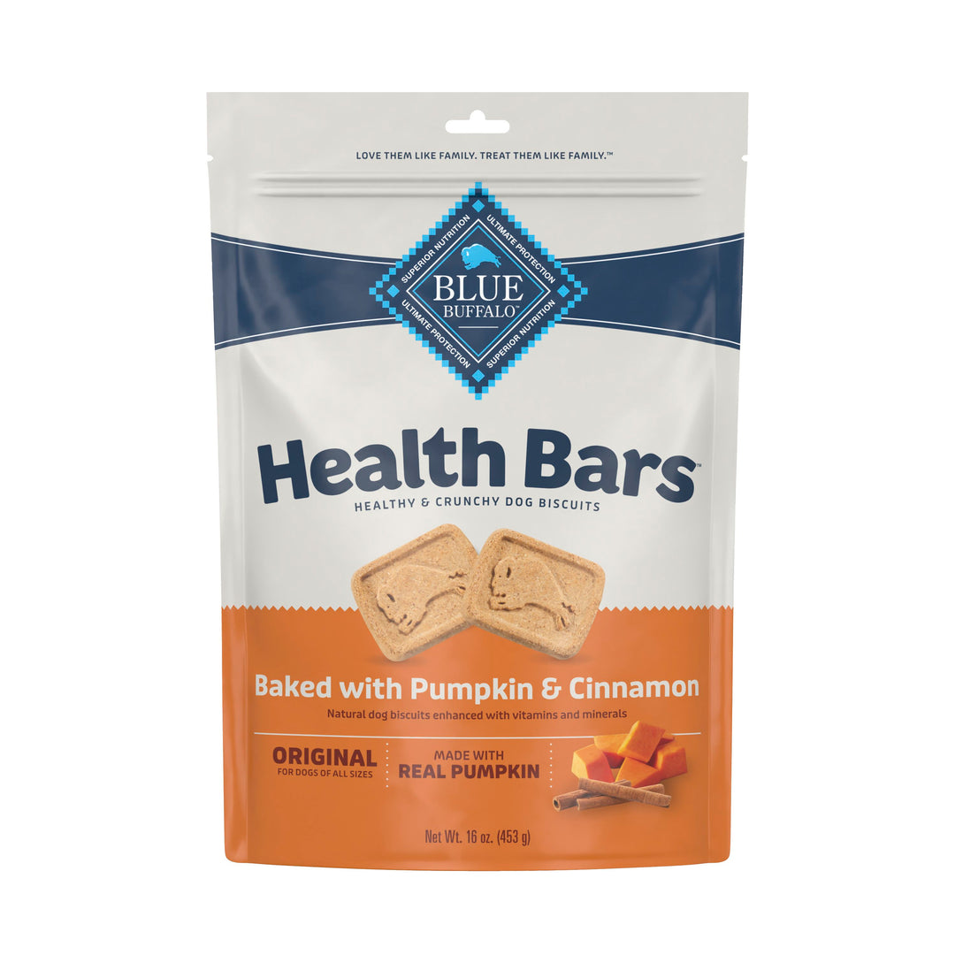 Blue Buffalo Health Bars Pumpkin Cinnamon Treats