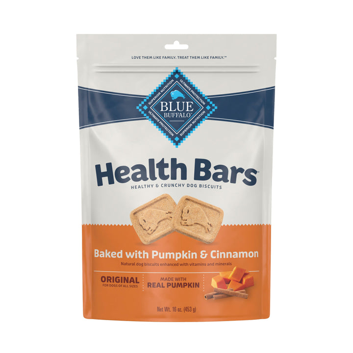 Blue Buffalo Health Bars Pumpkin Cinnamon Treats