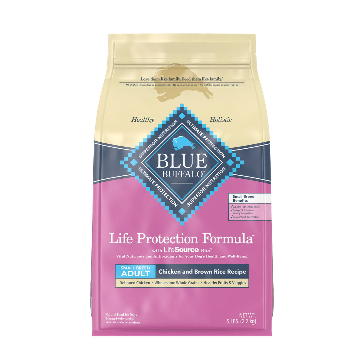 Blue Buffalo Small Breed Chicken and Rice 5lb