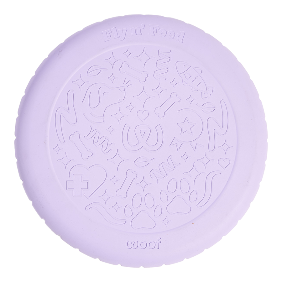 Woof Dog Toy Forager Fly N Feed