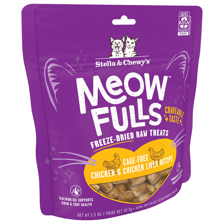 Meowfulls Chicken &amp; Chicken Liver - 1.5oz