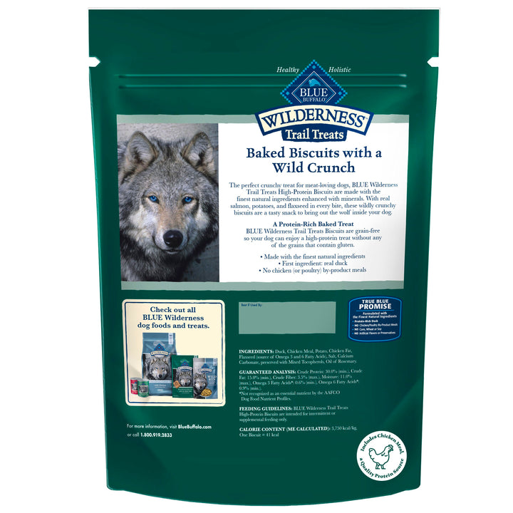 Blue Buffalo Wilderness Trail Treats Duck Biscuits 10 oz