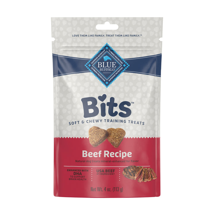 Blue Buffalo Blue Bits Beef Training Treats 4 oz